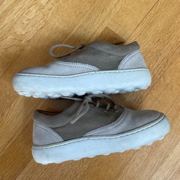 Pom D'Api Two-tone Nubuck Leather Runners, size EU 26/US 9.5 - Picture 4 of 5